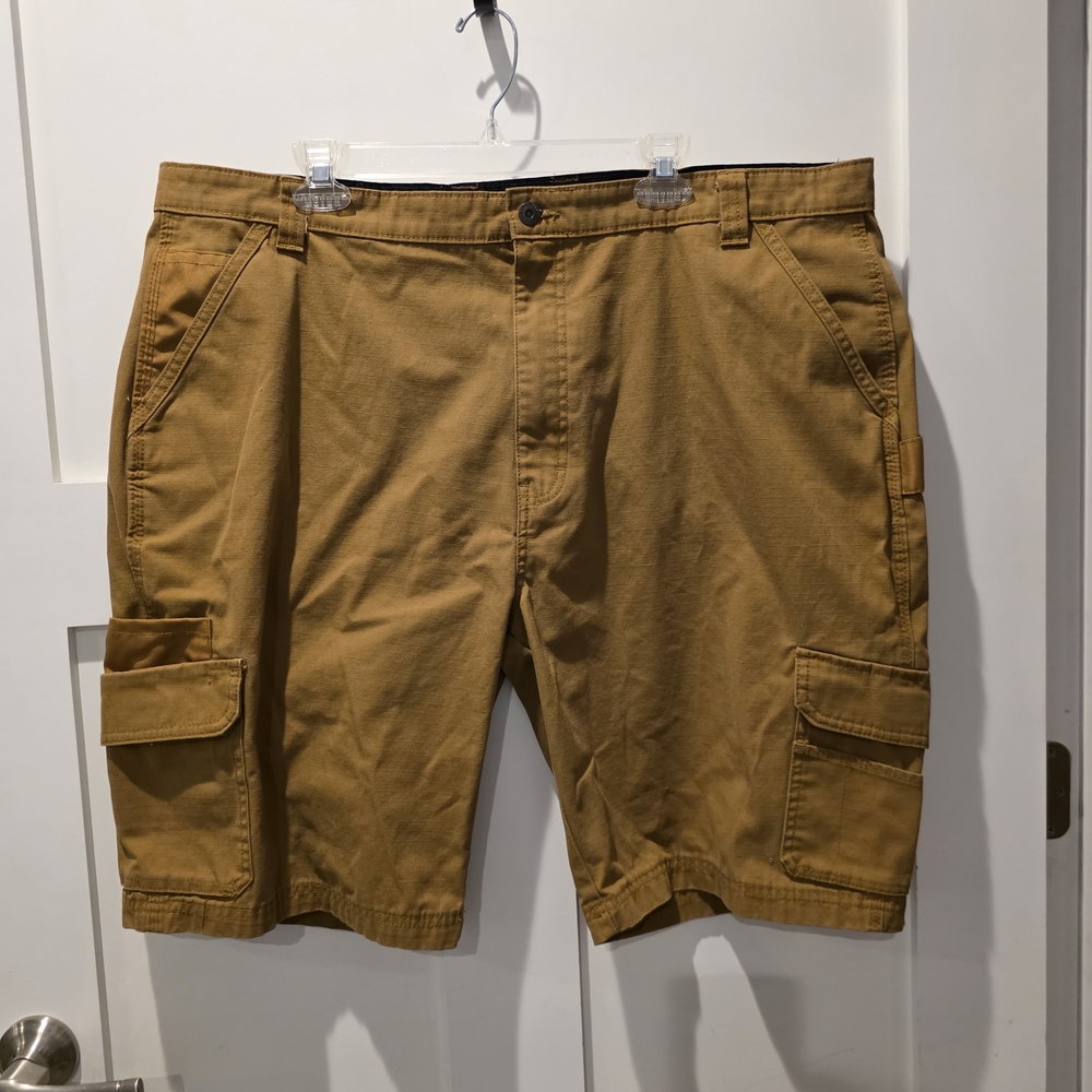 Dickies Ripstop Ultimate Cargo Shorts Mens Size 42 Duck Brown  Workwear Rugged